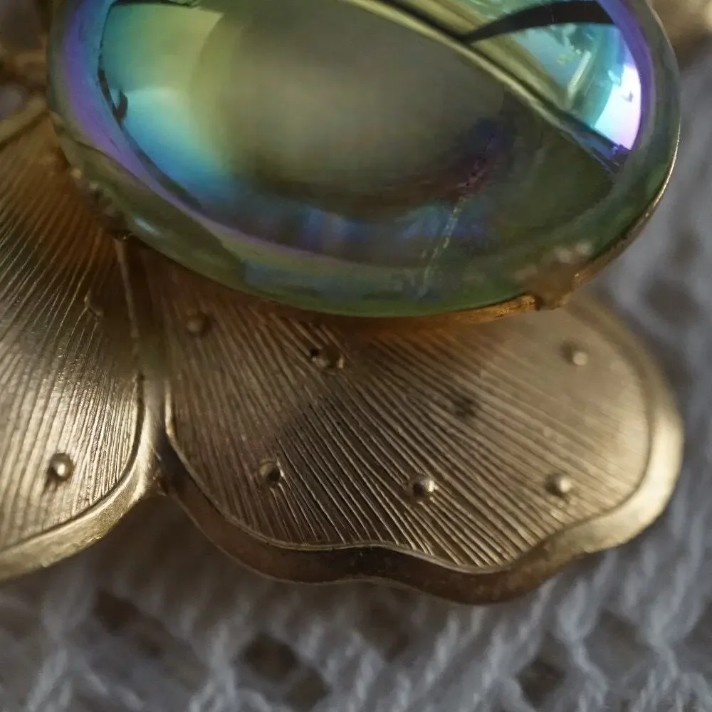 Vintage iridescent aurora